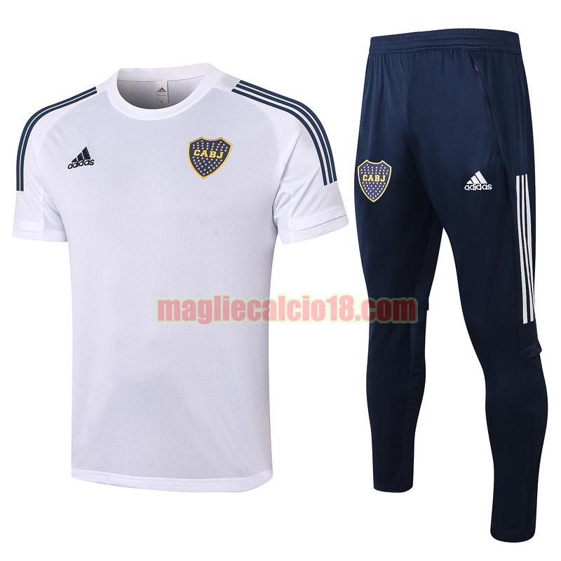 maglia calcio boca juniors 2020-2021 bianca completo