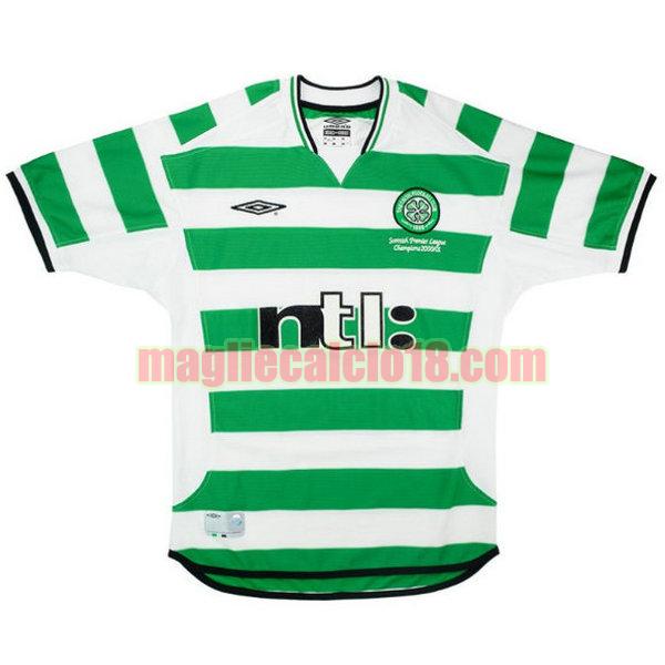 maglia celtic 2001-2003 prima divisa verde