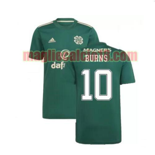 maglia celtic fc 2021-2022 seconda burns 10