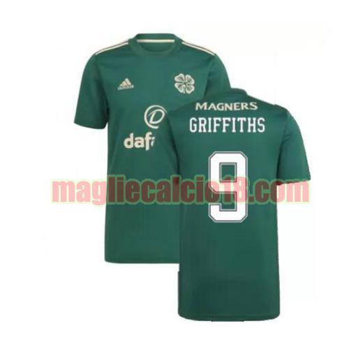 maglia celtic fc 2021-2022 seconda griffiths 9