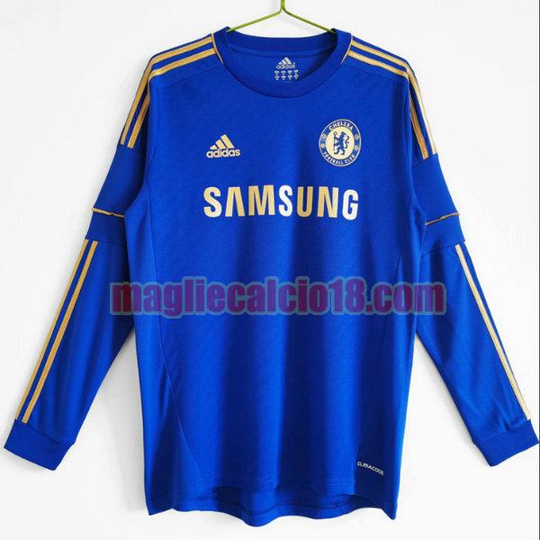 maglia chelsea 2012-2013 prima divisa blu manica lunga