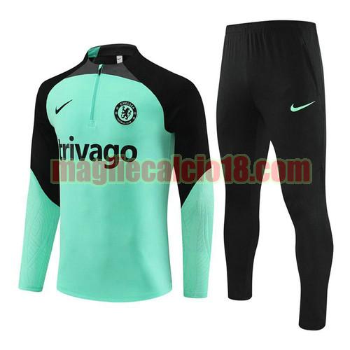 maglia chelsea 2023-2024 verde nero a231140