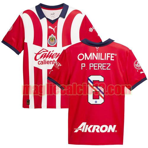 maglia chivas 2023-2024 p.perez 6 prima