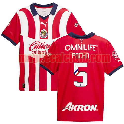 maglia chivas 2023-2024 pocho 5 prima