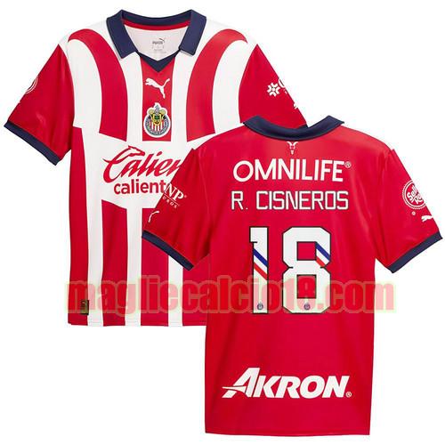 maglia chivas 2023-2024 r.cisneros 18 prima