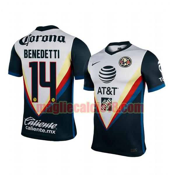 maglia club america 2020-2021 seconda nicolas benedetti 14