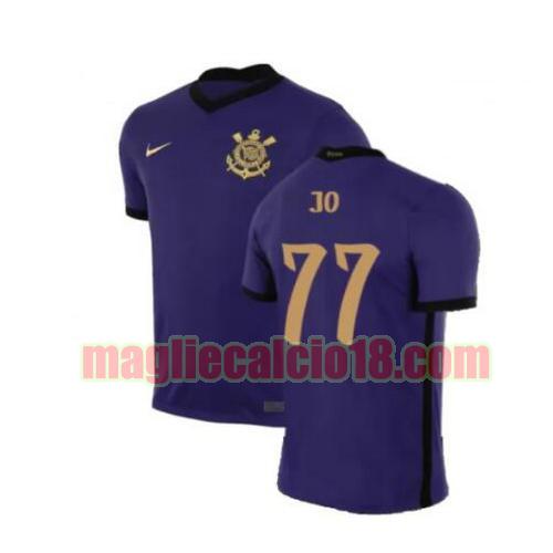 maglia corinthians 2021-2022 terza jo 77