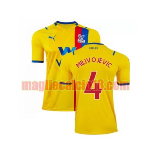 maglia crystal palace 2021-2022 seconda milivojevic 4