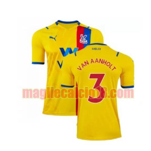 maglia crystal palace 2021-2022 seconda van aanholt 3