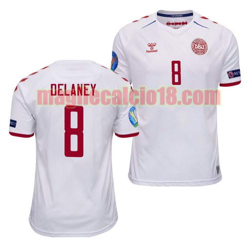 maglia denmark 2021-2022 seconda thomas delaney 8