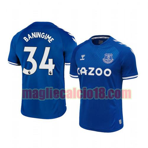 maglia everton 2020-2021 prima beni baningime 34