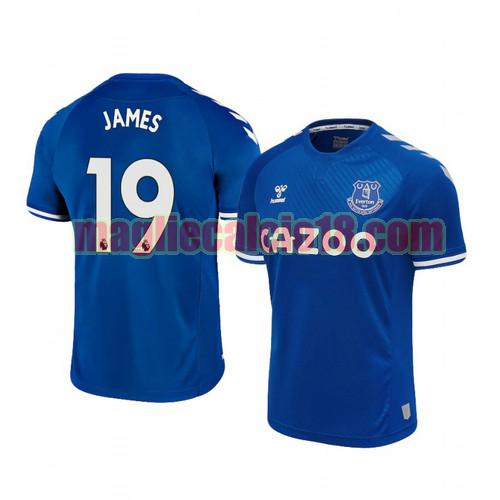 maglia everton 2020-2021 prima james rodriguez 19