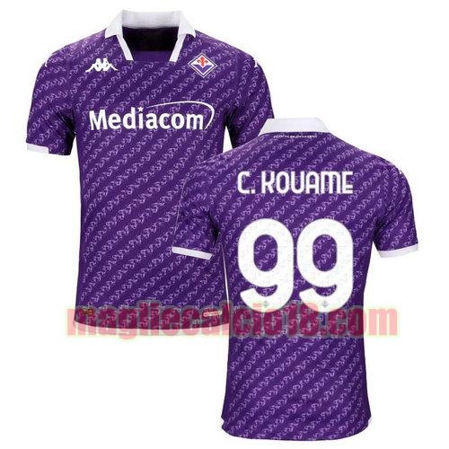 maglia fiorentina 2023-2024 c.kouame 99 prima