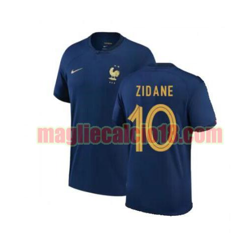 maglia francia 2022 prima zidane 10