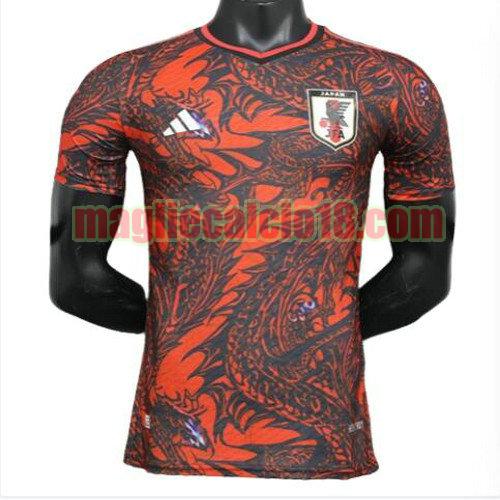 maglia giappone 2024-2025 rosso nero player version dragon special edition