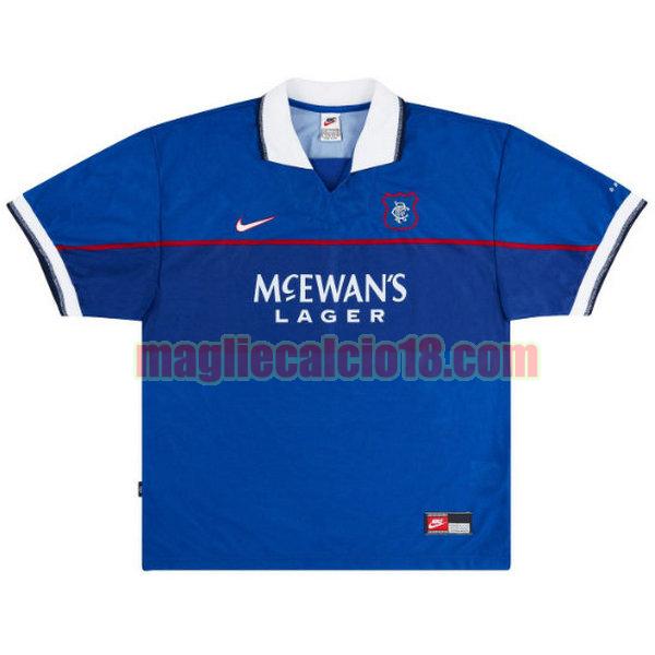 maglia glasgow rangers 1997-1999 prima divisa blu