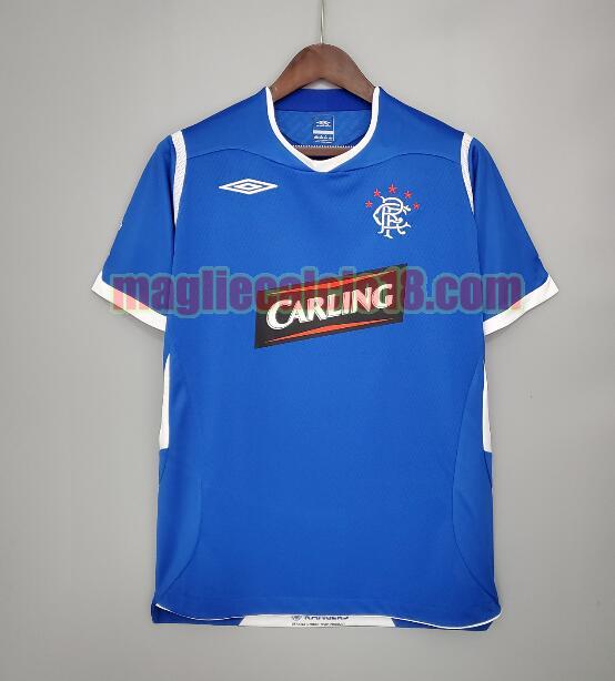 maglia glasgow rangers 2008-2009 prima divisa manica corta