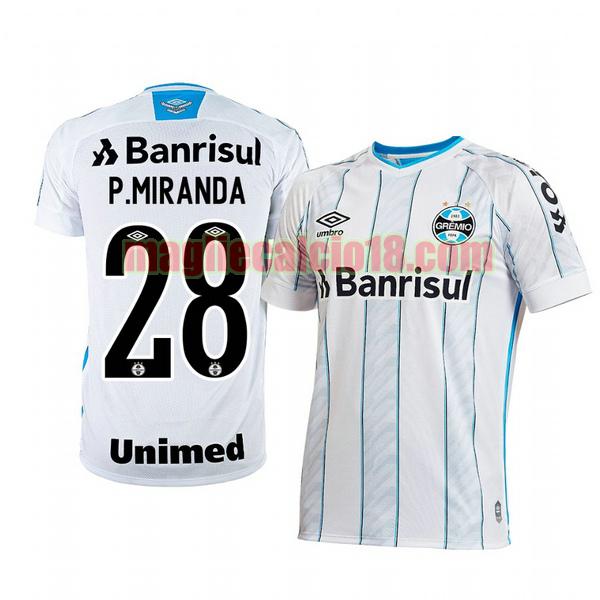 maglia gremio 2020-2021 seconda paulo miranda 28