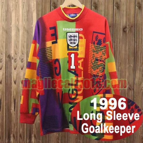 maglia inghilterra 1996 manica lunga portiere