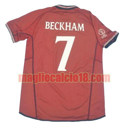 maglia inghilterra 2002 terza divisa beckham 7