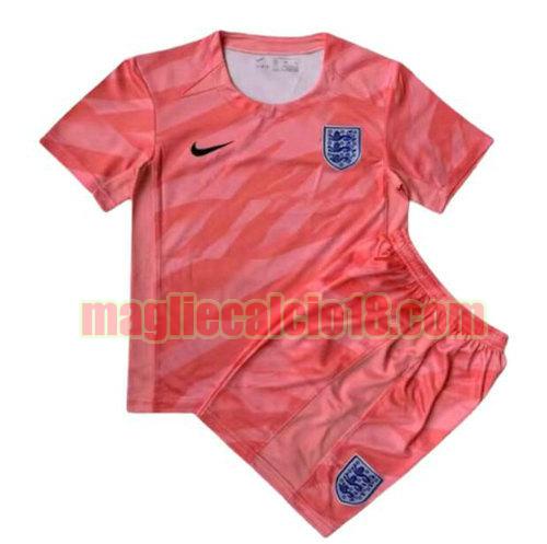 maglia inghilterra 2023-2024 rosa bambino portiere