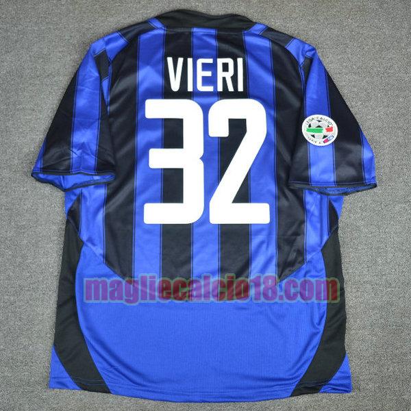 maglia inter 2003-2004 prima bluvieri 32