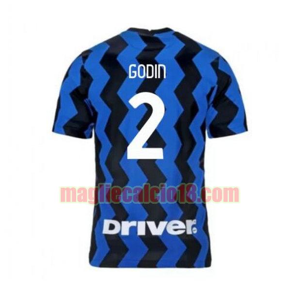 maglia inter milan 2020-2021 prima godin 2