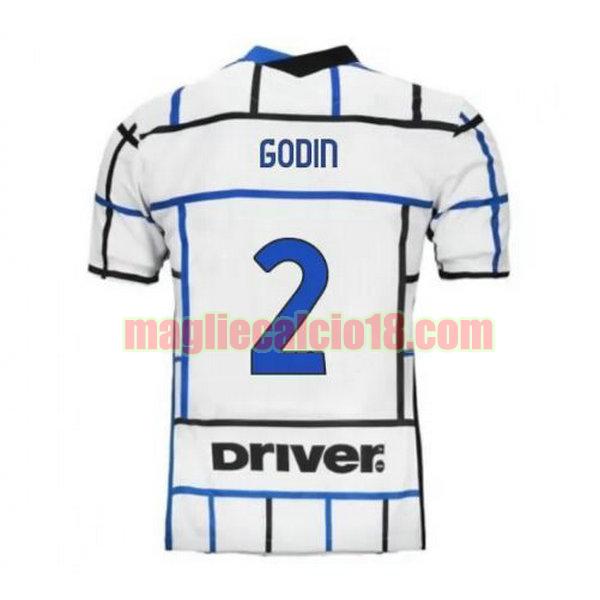 maglia inter milan 2020-2021 seconda godin 2