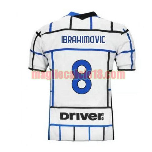 maglia inter milan 2020-2021 seconda ibrahimovic 8