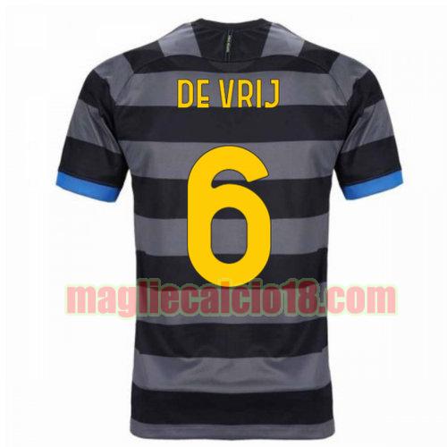 maglia inter milan 2020-2021 terza de vrij 6