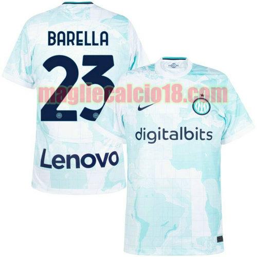 maglia inter milan 2022-2023 poco prezzobarella 23 seconda