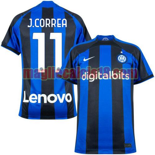 maglia inter milan 2022-2023 poco prezzoj.correa 11 prima