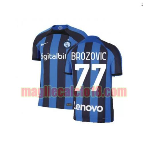 maglia inter milan 2022-2023 prima brozovic 77