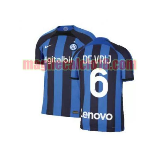 maglia inter milan 2022-2023 prima de vrij 6