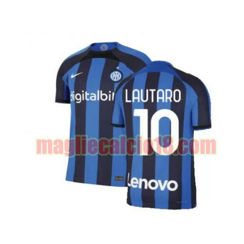 maglia inter milan 2022-2023 prima lautaro 10