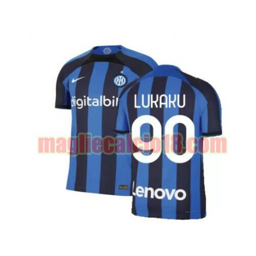 maglia inter milan 2022-2023 prima lukaku 90