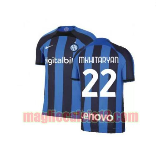 maglia inter milan 2022-2023 prima mkhitaryan 22