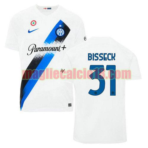 maglia inter milan 2023-2024 bisseck 31 seconda