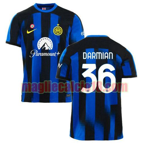 maglia inter milan 2023-2024 darmian 36 prima