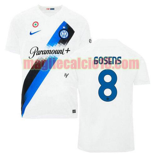 maglia inter milan 2023-2024 gosens 8 seconda