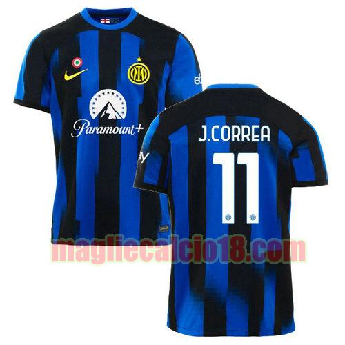 maglia inter milan 2023-2024 j.correa 11 prima