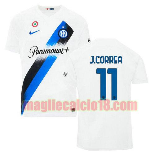 maglia inter milan 2023-2024 j.correa 11 seconda