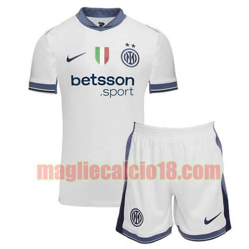 maglia inter milan 2024-2025 bambino seconda