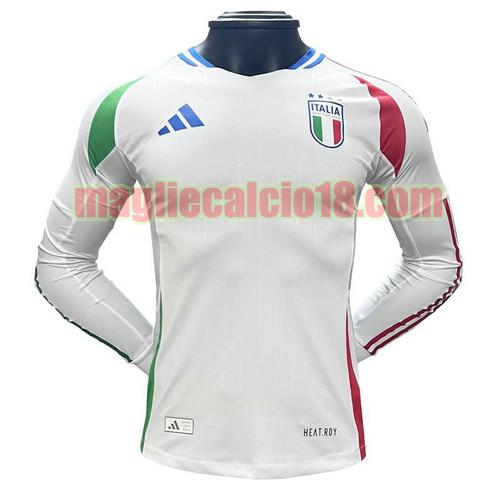 maglia italia 2023-2024 manica lunga seconda