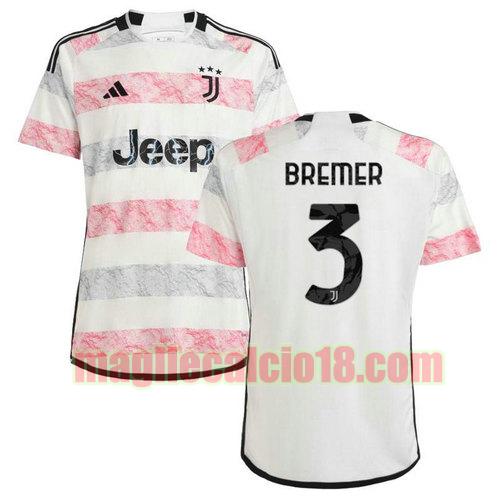 maglia juventus 2023-2024 bremer 3 seconda