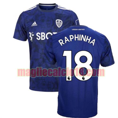 maglia leeds united 2021-2022 seconda raphinha 18