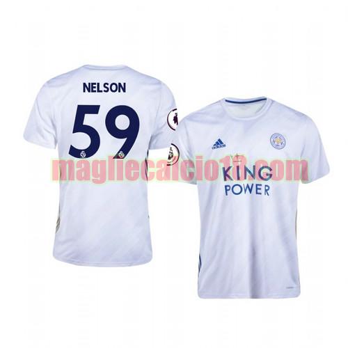 maglia leicester city 2020-2021 seconda ben nelson 59