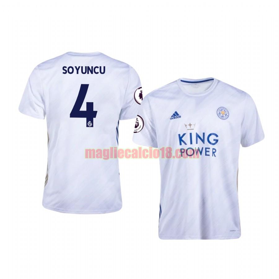 maglia leicester city 2020-2021 seconda caglar soyuncu 4