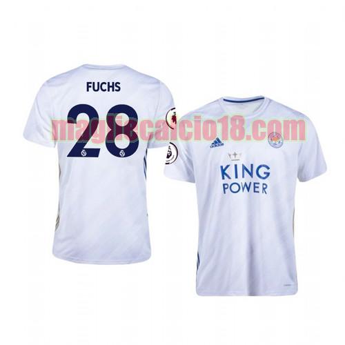 maglia leicester city 2020-2021 seconda christian fuchs 28