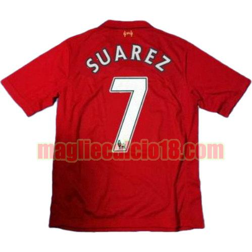 maglia liverpool 2012-2013 prima divisa suarez 7